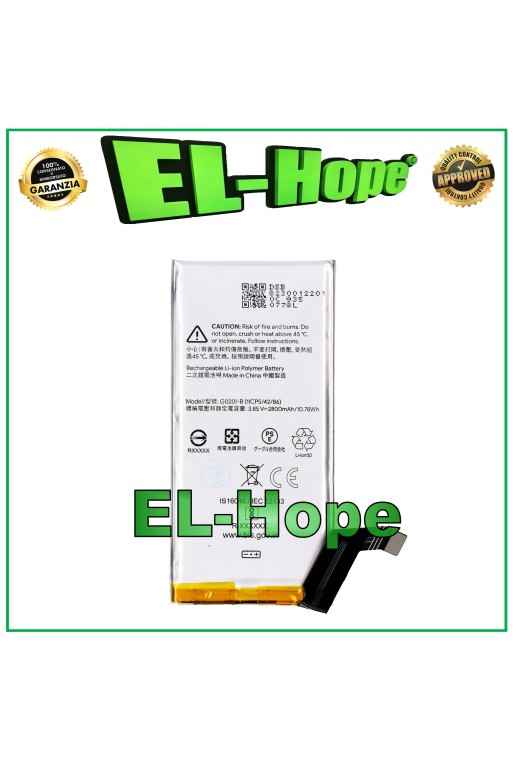 BATTERY G020I-B FOR GOOGLE PIXEL 4 2800 mAh QUALITY EQUAL TO ORIGINAL