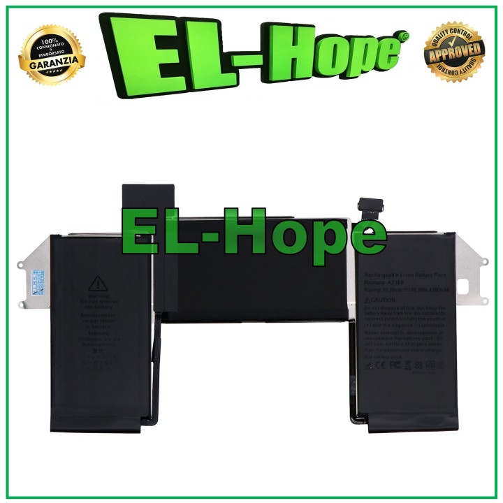 REPLACEMENT BATTERY A2389 FOR APPLE MACBOOK AIR 13  A2337 A2389 4380 mAh