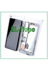 ORIGINAL FRAME LCD DISPLAY XIAOMI Mi NOTE 10 /10 Pro TOUCH SCREEN WHITE SILVER