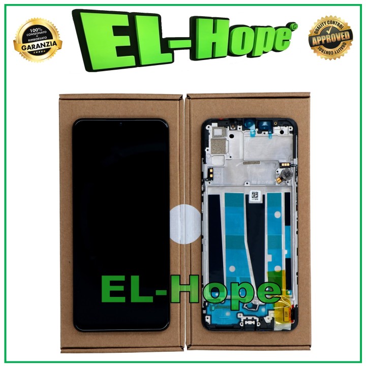 OLED LCD TOUCH DISPLAY + ORIGINAL SERVICE FRAME OPPO A91 CPH2021 PCPM00 PCPT00