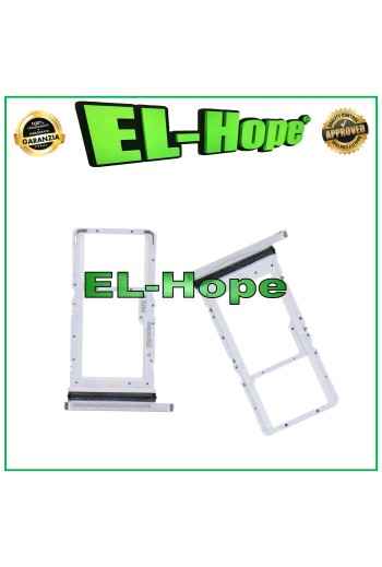SLOT CARRIAGE SIM CARD COMPARTMENT MICRO SD SAMSUNG GALAXY TAB A7 SM T500 T505 WHITE