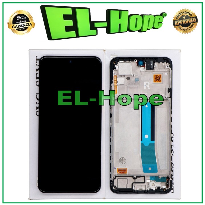ORIGINAL SERVICE LCD DISPLAY + FRAME XIAOMI POCO M4 PRO 4G 2023 TOUCH SCREEN