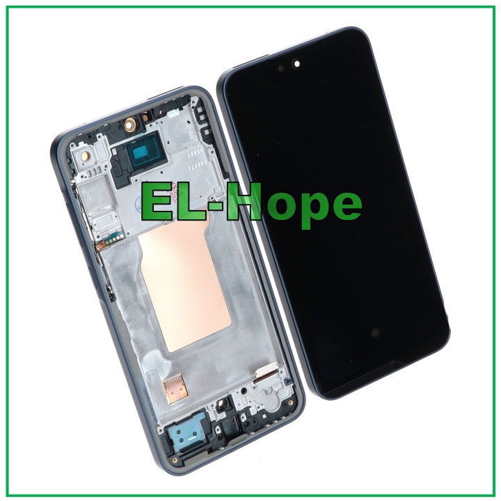 OLED LCD DISPLAY FRAME FOR SAMSUNG GALAXY A35 5G SM-A356 TOUCH SCREEN BLACK GLASS