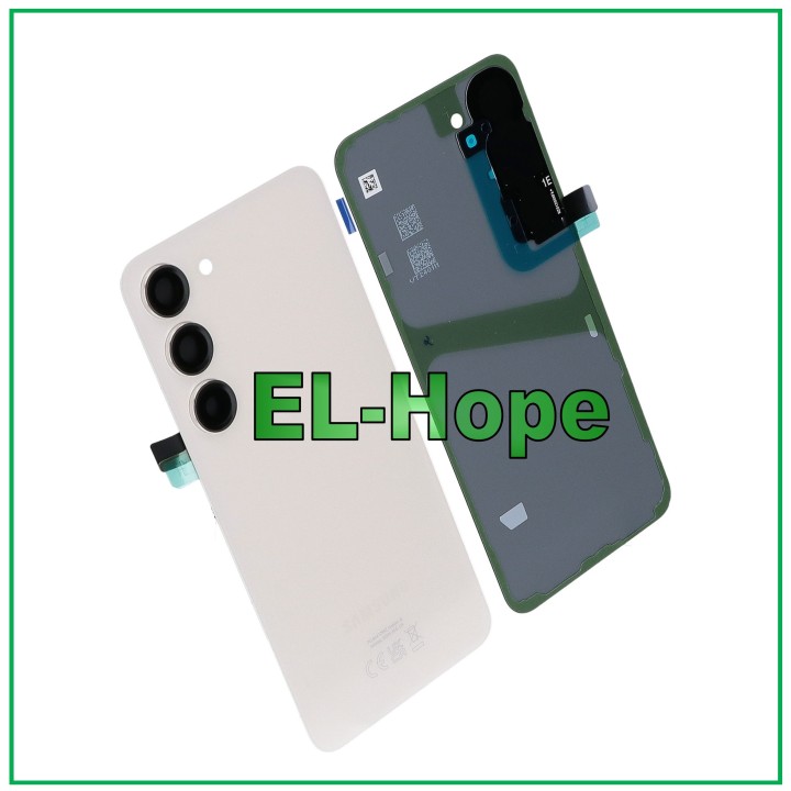 ORIGINAL SAMSUNG GALAXY S23 5G SM-S911B BATTERY COVER BACK CREAM
