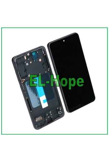 TFT FRAME LCD DISPLAY FOR SAMSUNG GALAXY S21 FE SM-G990B TOUCH SCREEN BLACK