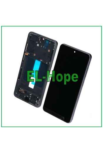 TFT FRAME LCD DISPLAY FOR SAMSUNG GALAXY S21 FE SM-G990B TOUCH SCREEN BLACK