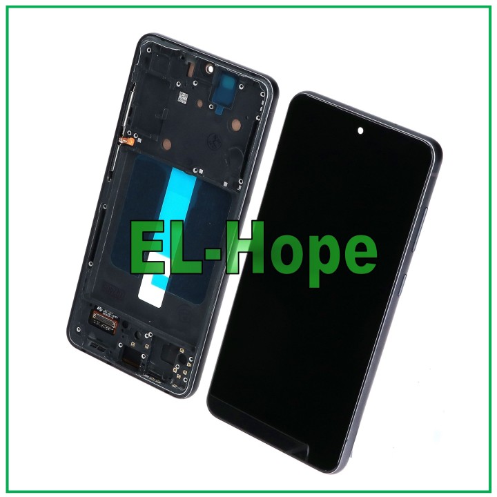 TFT FRAME LCD DISPLAY FOR SAMSUNG GALAXY S21 FE SM-G990B TOUCH SCREEN BLACK