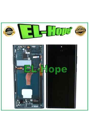 OLED LCD DISPLAY + FRAME TOUCH FOR SAMSUNG GALAXY S22 ULTRA 2022 SM-S908 GREEN