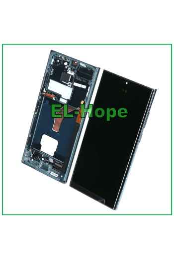 OLED LCD DISPLAY + FRAME TOUCH FOR SAMSUNG GALAXY S22 ULTRA 2022 SM-S908 GREEN