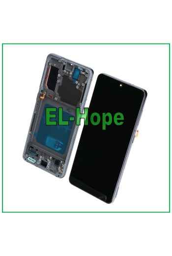 OLED FRAME LCD DISPLAY FOR SAMSUNG GALAXY S21 SM-G991 TOUCH SCREEN BLACK GLASS