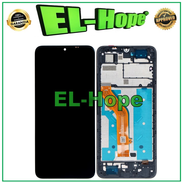 LCD DISPLAY + FRAME FOR TCL 40 SE T610K T610K2 TOUCH SCREEN GLASS SCREEN BLACK