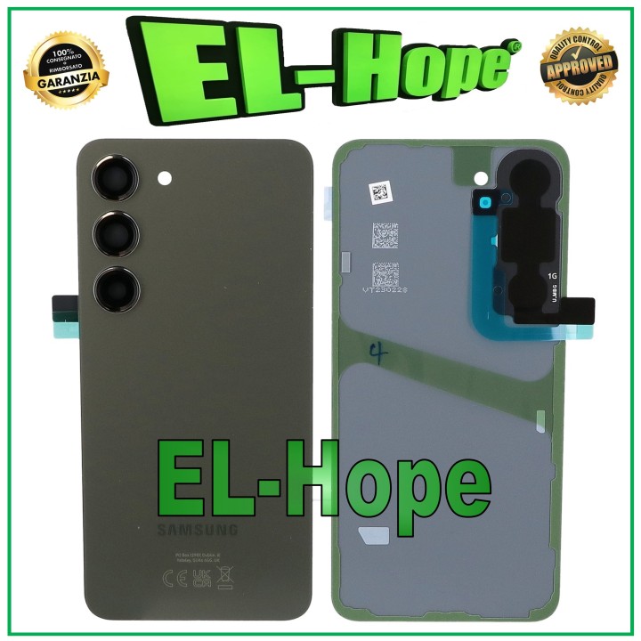 ORIGINAL SAMSUNG GALAXY S23 5G SM-S911B BATTERY COVER BACK GREEN