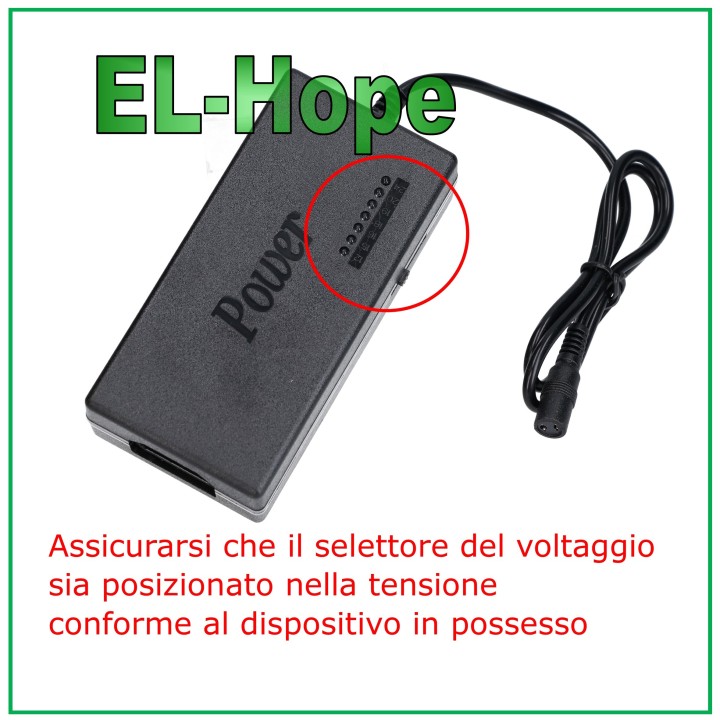 UNIVERSAL TRAVEL BATTERY CHARGER FOR PC NOTEBOOK POWER SUPPLY 120W 8 ADAPTERS