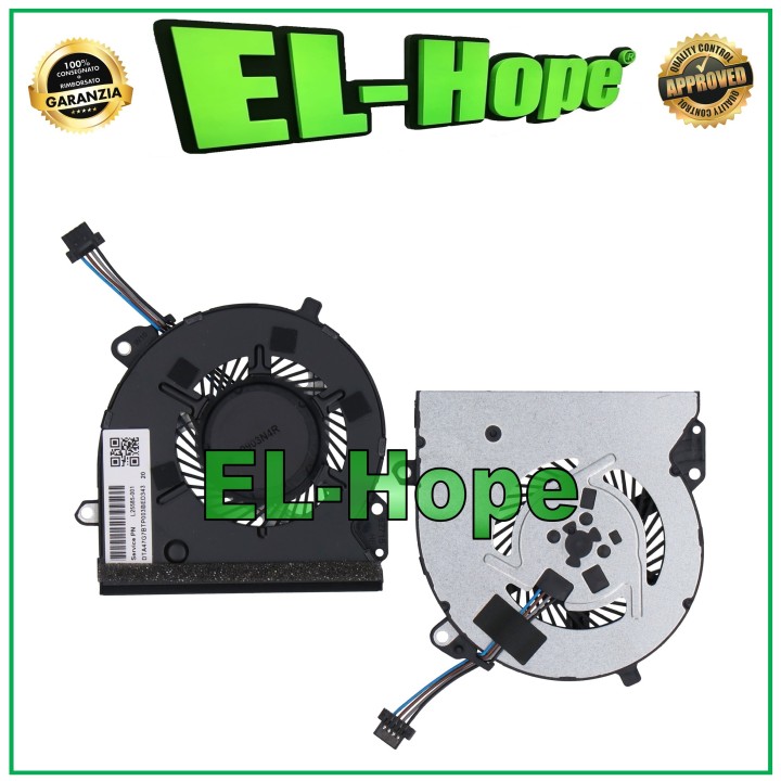 CPU FAN L25585-001 L23895-001 FOR HP PAVILION SERIES 15-CS 15-CW 4 PIN