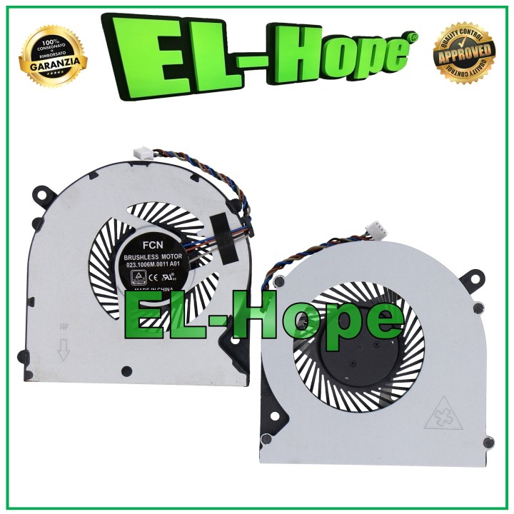 CPU FAN FOR FUJITSU LIFEBOOK A544 (VERSION 2) WIDTH 7 cm 4 PIN