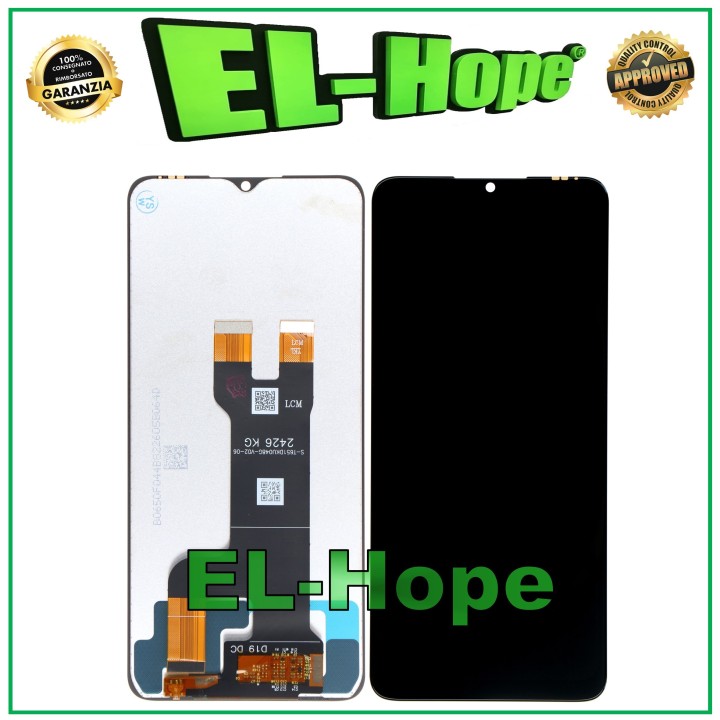 LCD DISPLAY FOR ZTE BLADE A73 5G TOUCH SCREEN GLASS SCREEN ASSEMBLED BLACK