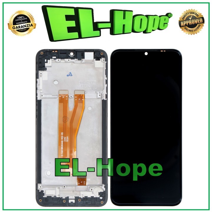 LCD DISPLAY + FRAME FOR ZTE BLADE A53 / A53 PLUS TOUCH SCREEN ASSEMBLED BLACK