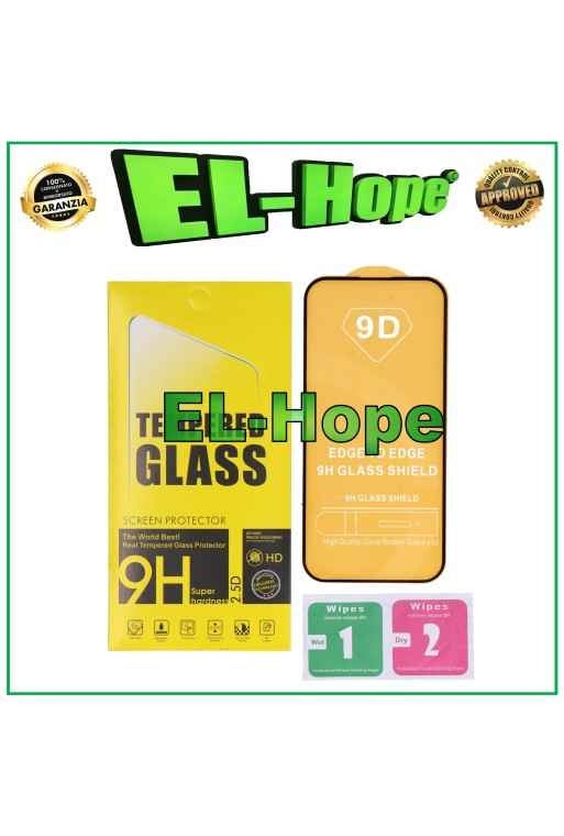 FULL CURVE GLASS 9D 3D TEMPERED GLASS FILM FOR APPLE IPHONE 15 PRO LCD