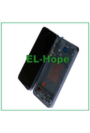 OLED LCD DISPLAY FRAME FOR SAMSUNG GALAXY A55 5G SM-A556 A556B TOUCH SCREEN BLACK