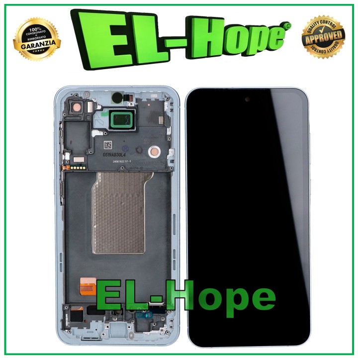 TOUCH LCD DISPLAY TFT FRAME FOR SAMSUNG GALAXY A55 5G SM-A556 A556B WHITE GLASS