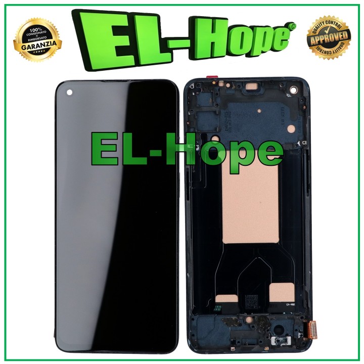 TFT LCD DISPLAY + FRAME FOR OPPO RENO 6 5G PEQM00 CPH2251 TOUCH SCREEN BLACK