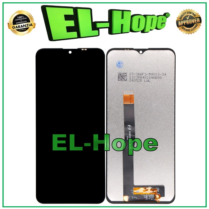 LCD DISPLAY FOR CUBOT NOTE 50 TOUCH SCREEN GLASS SCREEN ASSEMBLED BLACK