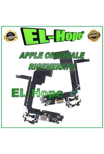 ORIGINAL APPLE IPHONE 15 PRO MAX WHITE REFURBISHED CHARGING CONNECTOR FLAT