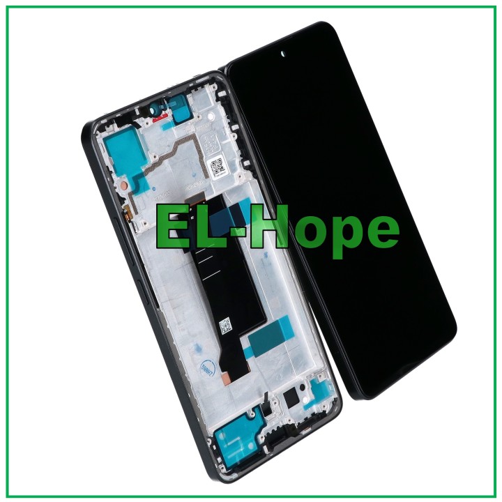 LCD DISPLAY + TFT FRAME FOR XIAOMI REDMI NOTE 13 PRO 5G 2312CRAD3C TOUCH BLACK