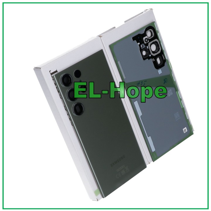 ORIGINAL SAMSUNG GALAXY S23 ULTRA SM-S918 GREEN BATTERY COVER BODY