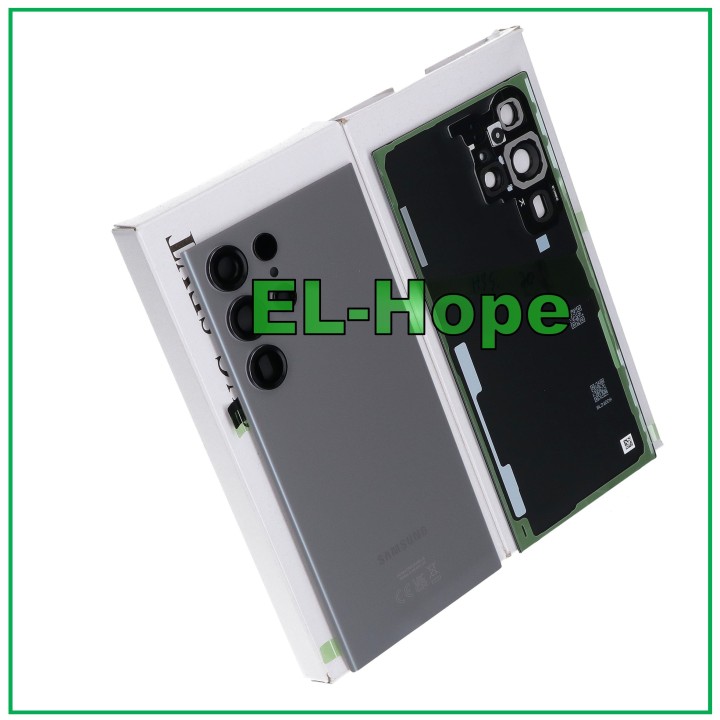 ORIGINAL SAMSUNG GALAXY S23 ULTRA SM-S918B GRAPHITE BATTERY COVER BODY
