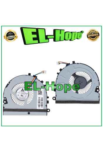 KSB06105HB FAN CPU FOR HP DC28000L6D0 NOTEBOOK SPS-L20473-001 4 PIN