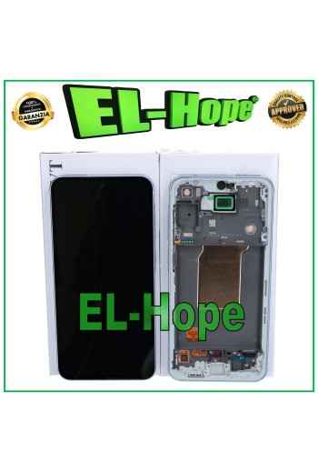 ORIGINAL OLED LCD TOUCH DISPLAY SAMSUNG GALAXY A55 5G 2024 SM-A556 BLUE FRAME