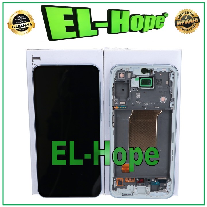 ORIGINAL LCD TOUCH DISPLAY SAMSUNG A55 5G 2024 SM-A556 BLUE FRAME GH82-34305B