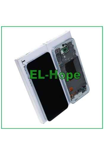 ORIGINAL OLED LCD TOUCH DISPLAY SAMSUNG GALAXY A55 5G 2024 SM-A556 BLUE FRAME