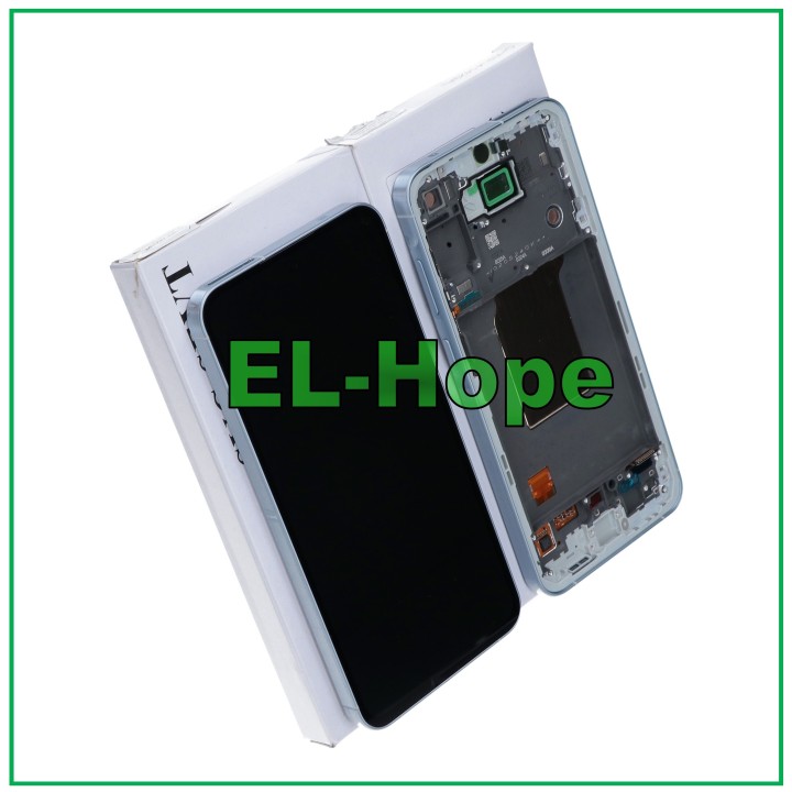 ORIGINAL LCD TOUCH DISPLAY SAMSUNG A55 5G 2024 SM-A556 BLUE FRAME GH82-34305B