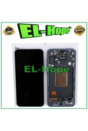 ORIGINAL OLED TOUCH DISPLAY SAMSUNG GALAXY A55 5G 2024 SM-A556 FRAME BLACK NAVY
