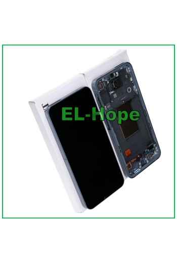 ORIGINAL OLED TOUCH DISPLAY SAMSUNG GALAXY A55 5G 2024 SM-A556 FRAME BLACK NAVY