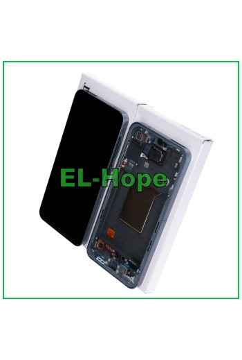 ORIGINAL OLED TOUCH DISPLAY SAMSUNG GALAXY A55 5G 2024 SM-A556 FRAME BLACK NAVY