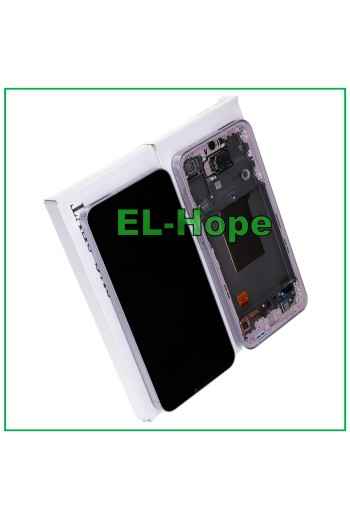 ORIGINAL OLED TOUCH DISPLAY SAMSUNG GALAXY A55 5G SM-A556 FRAME LAVENDER LILAC
