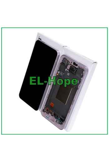 ORIGINAL OLED TOUCH DISPLAY SAMSUNG GALAXY A55 5G SM-A556 FRAME LAVENDER LILAC