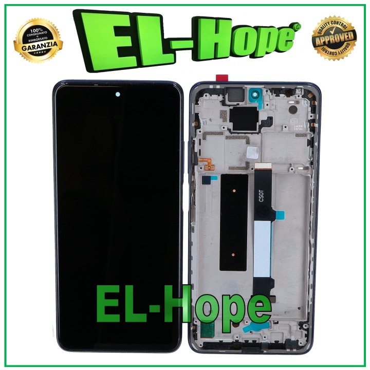 DISPLAY FRAME LCD FOR XIAOMI MI 10T LITE M2007J17G TOUCH SCREEN ASSEMBLED BLUE