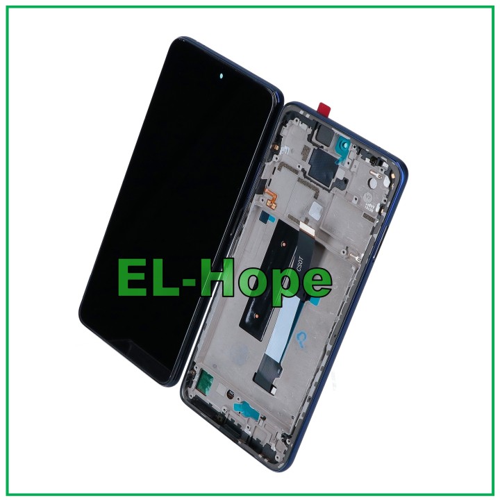 DISPLAY FRAME LCD FOR XIAOMI MI 10T LITE M2007J17G TOUCH SCREEN ASSEMBLED BLUE