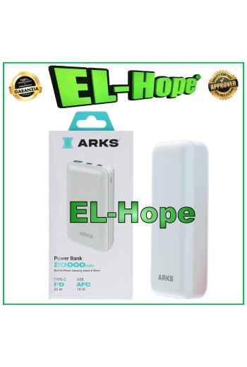 POWER BANK PORTABLE CHARGER 20000 mAh TYPE C 20W USB 18W FAST CHARGING