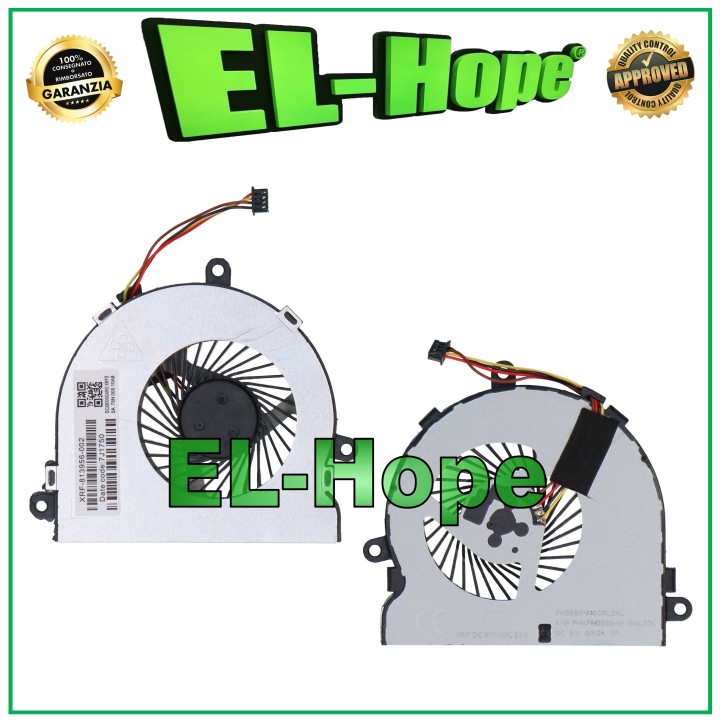 CPU FAN XRF-81395-002 FOR HP 250 G4 / 255 G4 /G5 256 4 PIN NOTEBOOK