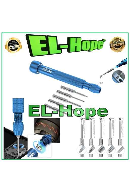 RELIFE RL-725 MAGNETIC TORQUE SCREWDRIVER INTERCHANGEABLE PRECISION TIPS