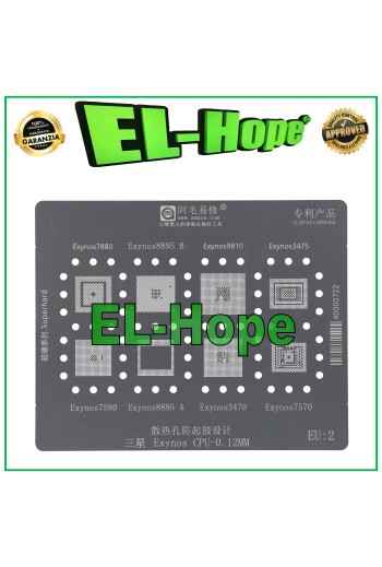 STENCIL REBALLING LAYER AMAOE EU2 FOR SAMSUNG EXYNOS 7880 S8895B 9810 3475