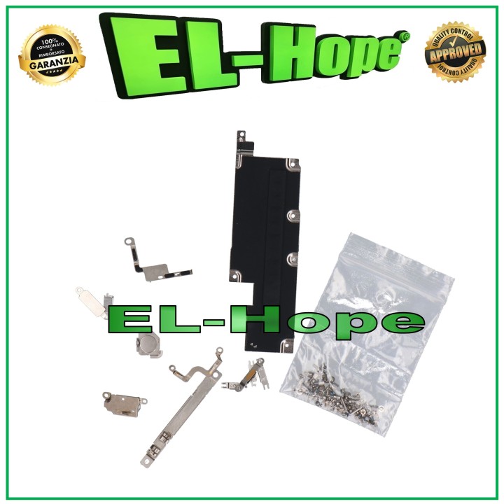 COMPLETE KIT SET SCREWS SUPPORTS BRACKETS INTERNAL SCREENS FOR IPHONE 15 PRO