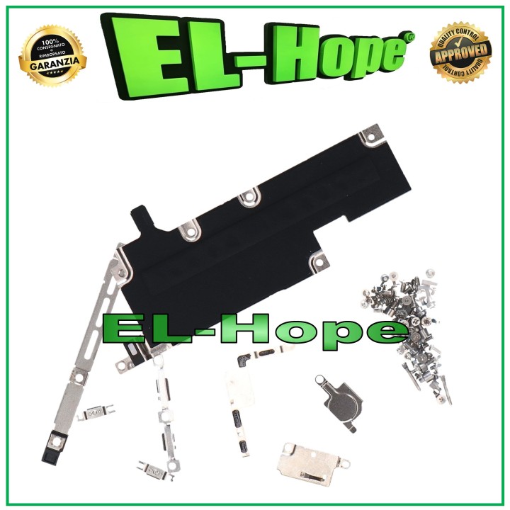 COMPLETE KIT SET SCREWS SUPPORTS BRACKETS INTERNAL SCREENS FOR IPHONE 15 PRO MAX