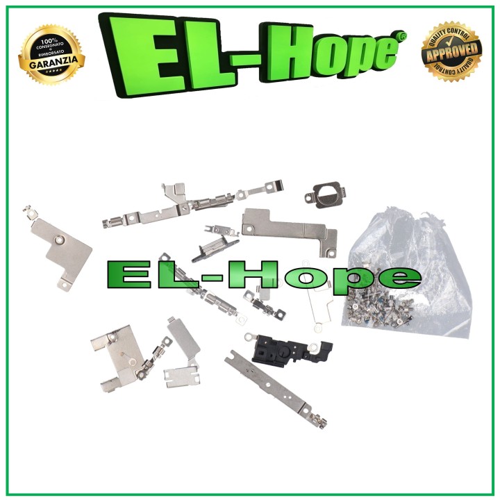 COMPLETE KIT SET SCREWS SUPPORTS BRACKETS INTERNAL SCREENS FOR IPHONE 14 PLUS