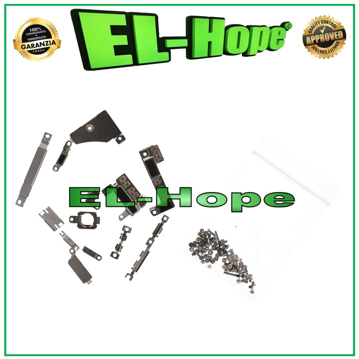 COMPLETE KIT SET SCREWS SUPPORTS BRACKETS INTERNAL SCREENS FOR IPHONE 15